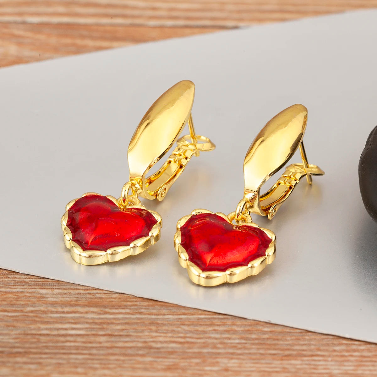 High Quality 6 Styles Sacred Heart Drop Earrings For Women Female Gorgeous Dazzling Ear Jewelry Accessories Party Gifts - Floq & Raman