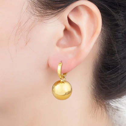 New Arrival Retro Classic Design Sphere Shape Charm Drop Earrings For Women Female Vintage Wedding Party Ear Jewelry Gifts - Floq & Raman