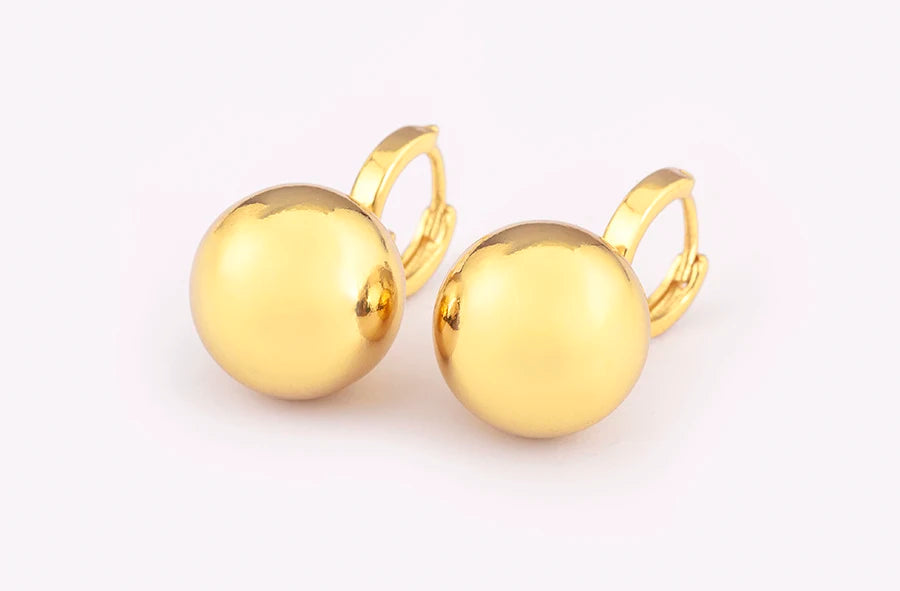 New Arrival Retro Classic Design Sphere Shape Charm Drop Earrings For Women Female Vintage Wedding Party Ear Jewelry Gifts - Floq & Raman