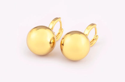 New Arrival Retro Classic Design Sphere Shape Charm Drop Earrings For Women Female Vintage Wedding Party Ear Jewelry Gifts - Floq & Raman