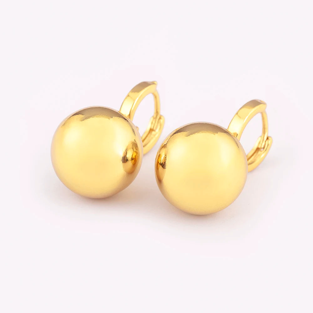 New Arrival Retro Classic Design Sphere Shape Charm Drop Earrings For Women Female Vintage Wedding Party Ear Jewelry Gifts - Floq & Raman