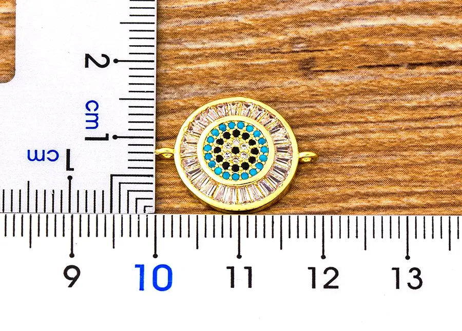 Turkish Evil Eye Bracelet for Women Top Quality Cubic Zirconia Chain Bracelet Exquisite luxury Dubai Best Party Wedding Jewelr - Floq & Raman