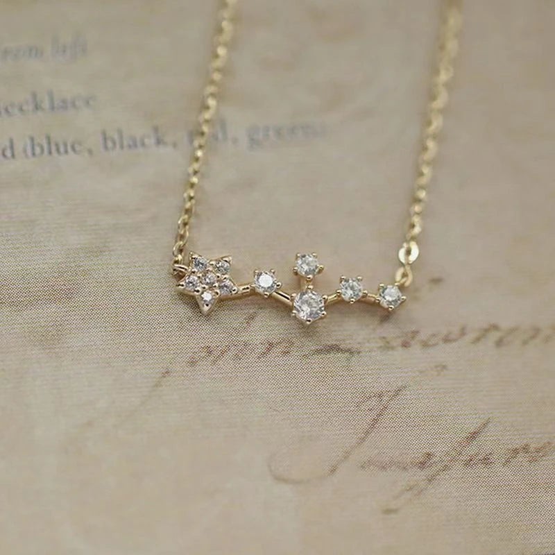 Read S925 Sterling Silver Zirconia Heart Necklace for Women Classic Temperament 14K Gold Plated Jewelry Gift - Floq & Raman