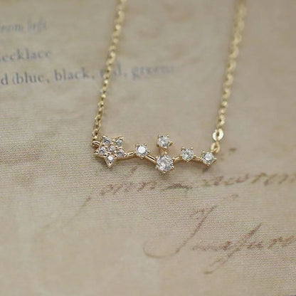 Read S925 Sterling Silver Zirconia Heart Necklace for Women Classic Temperament 14K Gold Plated Jewelry Gift - Floq & Raman