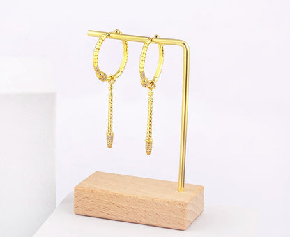 European and American Exquisite Drop Tassel Long Earrings Fashion Luxury Accessories For Women‘s Temperament Jewelry Gifts - Floq & Raman