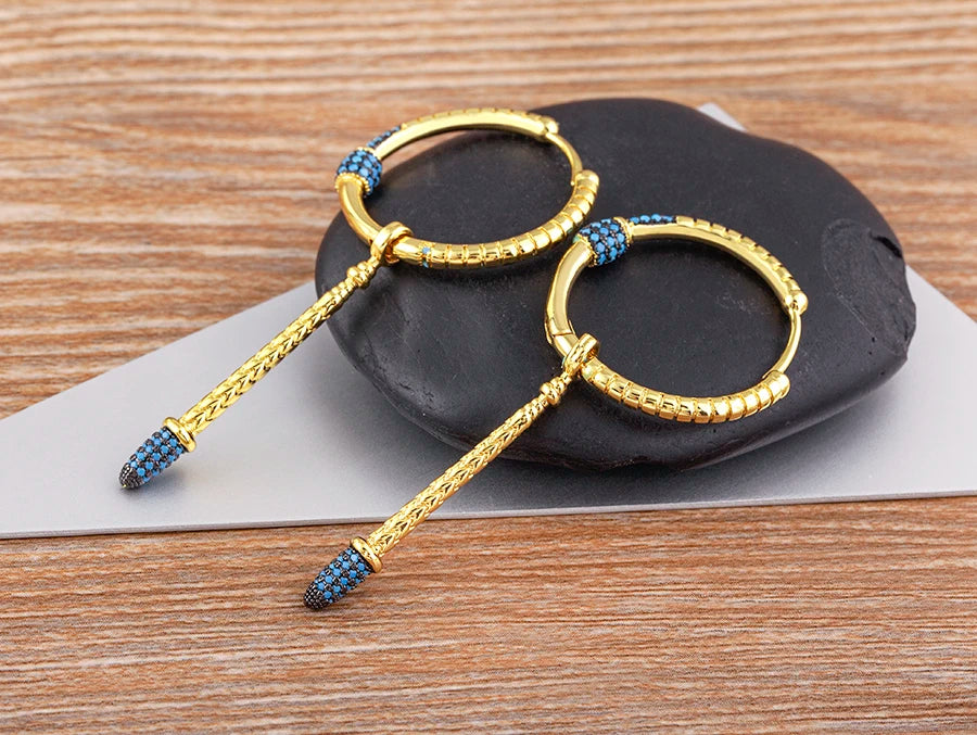 European and American Exquisite Drop Tassel Long Earrings Fashion Luxury Accessories For Women‘s Temperament Jewelry Gifts - Floq & Raman