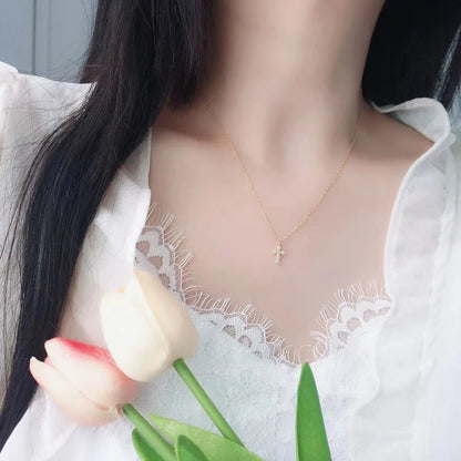 New 925 Sterling Silver Shiny Square Heart Pendant Necklace fit Beads DIY Fashion Women's Jewelry Party Gift - Floq & Raman