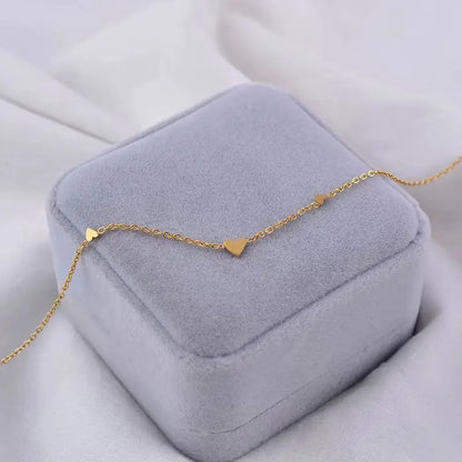 925 Sterling Silver Necklace Pendant For Women Jewelry Love Necklace Luxury Design Sense Heart Shaped Collar Chain Fashion - Floq & Raman