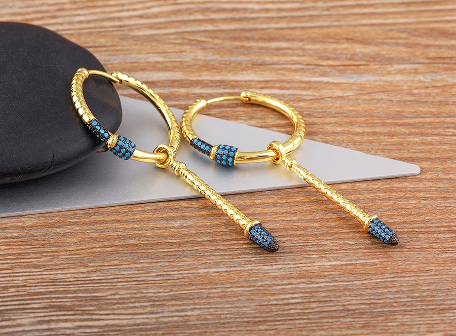 European and American Exquisite Drop Tassel Long Earrings Fashion Luxury Accessories For Women‘s Temperament Jewelry Gifts - Floq & Raman