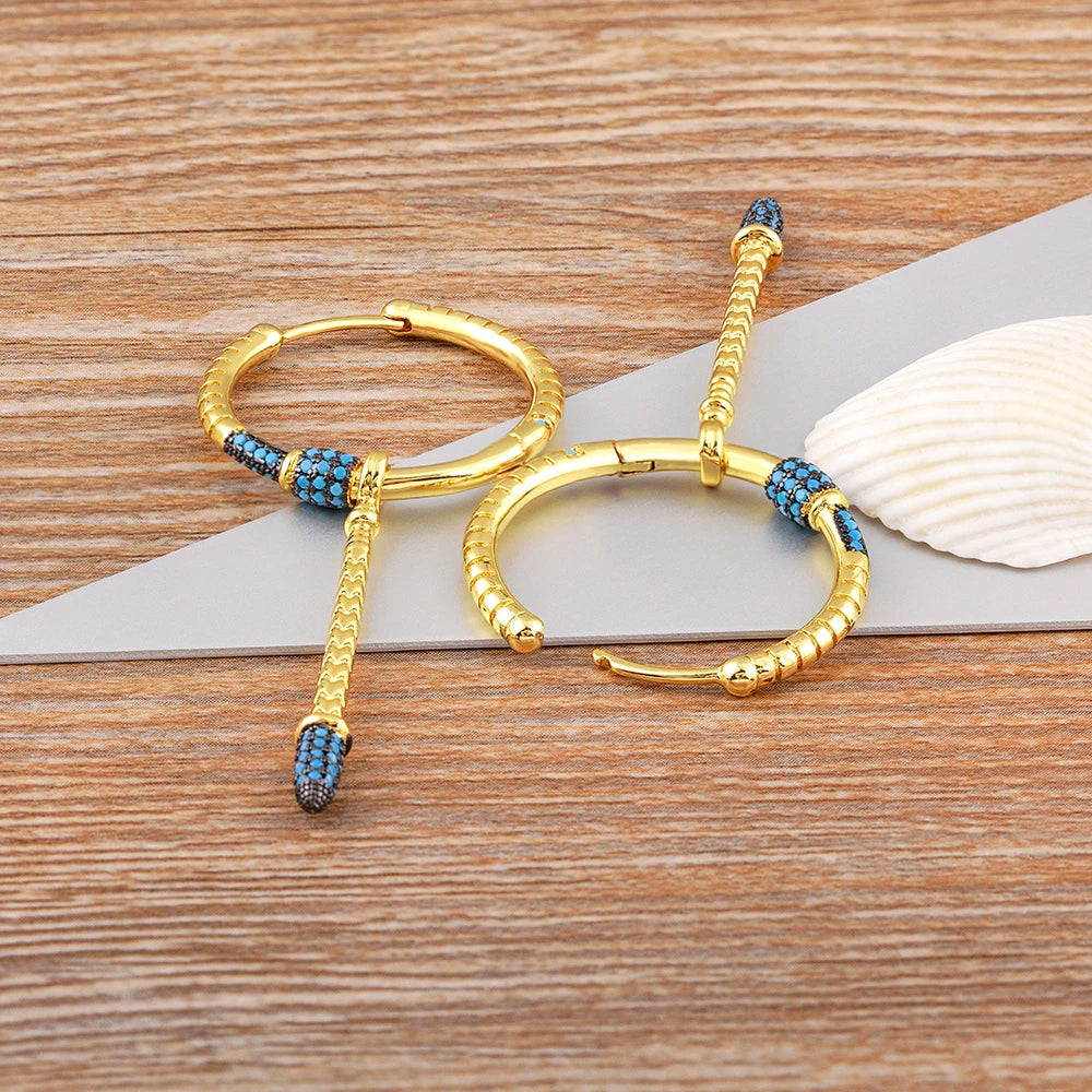 European and American Exquisite Drop Tassel Long Earrings Fashion Luxury Accessories For Women‘s Temperament Jewelry Gifts - Floq & Raman