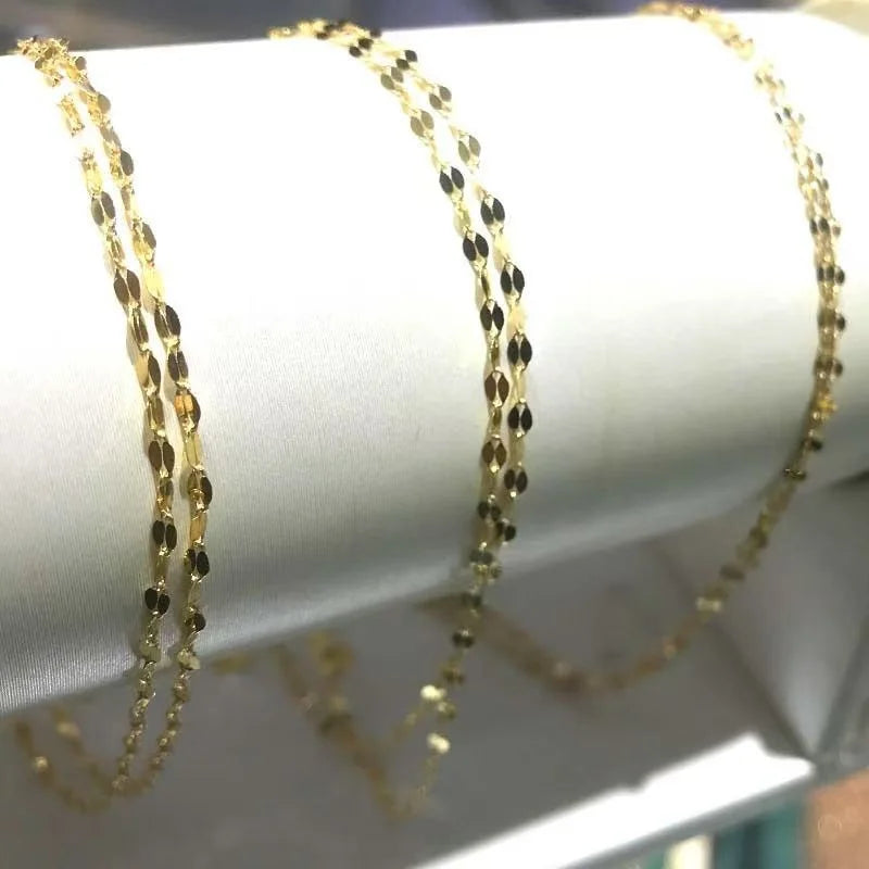 100% 925 Sterling Silver Choker Necklace for Women Clavicle Chain Simple Design for Girlfriend Birthday Party Gift Jewelry - Floq & Raman