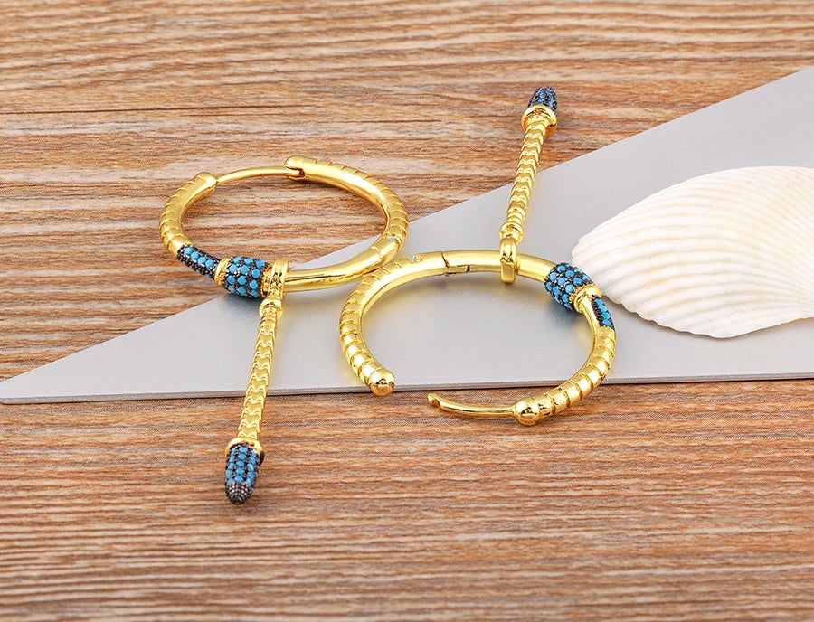 European and American Exquisite Drop Tassel Long Earrings Fashion Luxury Accessories For Women‘s Temperament Jewelry Gifts - Floq & Raman