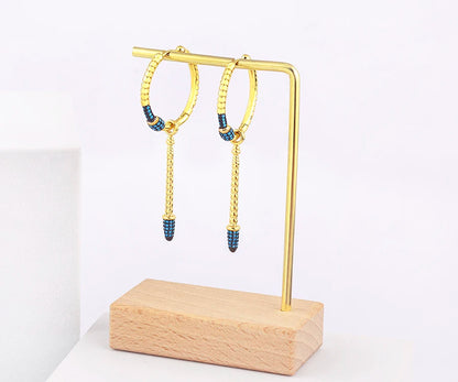 European and American Exquisite Drop Tassel Long Earrings Fashion Luxury Accessories For Women‘s Temperament Jewelry Gifts - Floq & Raman